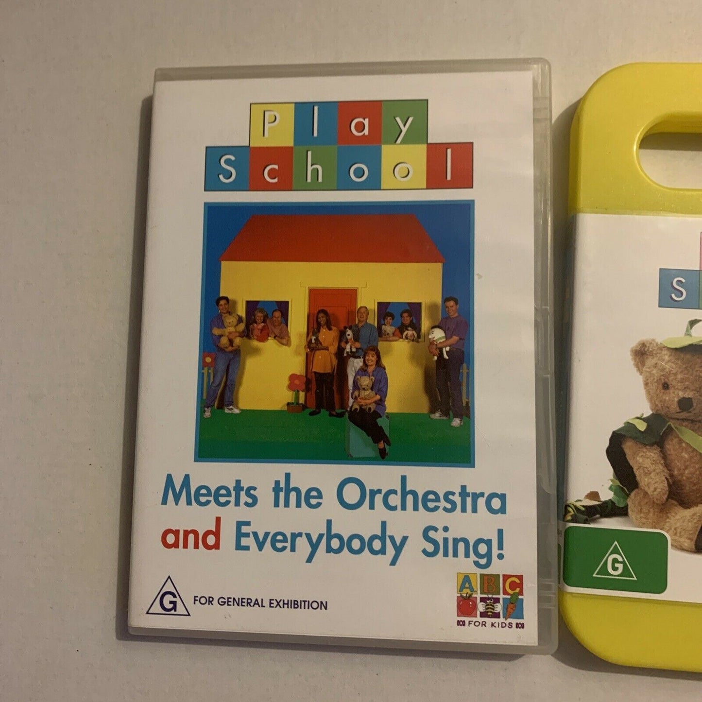 2x Play School DVD - Everybody Sing! / Meets The Orchestra & Dinosaurs (DVD)