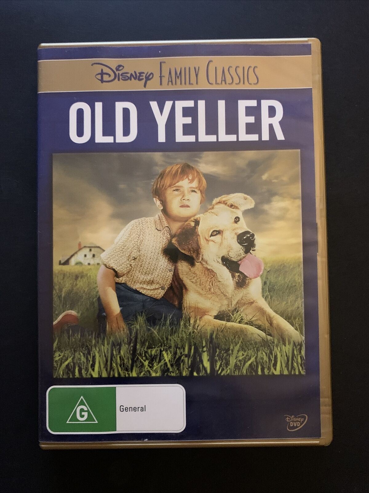 Old Yeller (DVD, 1957) Dorothy McGuire, Fess Parker, Tommy Kirk. Region 4&2