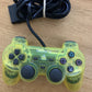 Genuine Sony Playstation Dualshock 2 Controller Clear Yellow SCPH-10010 PS1 PS2