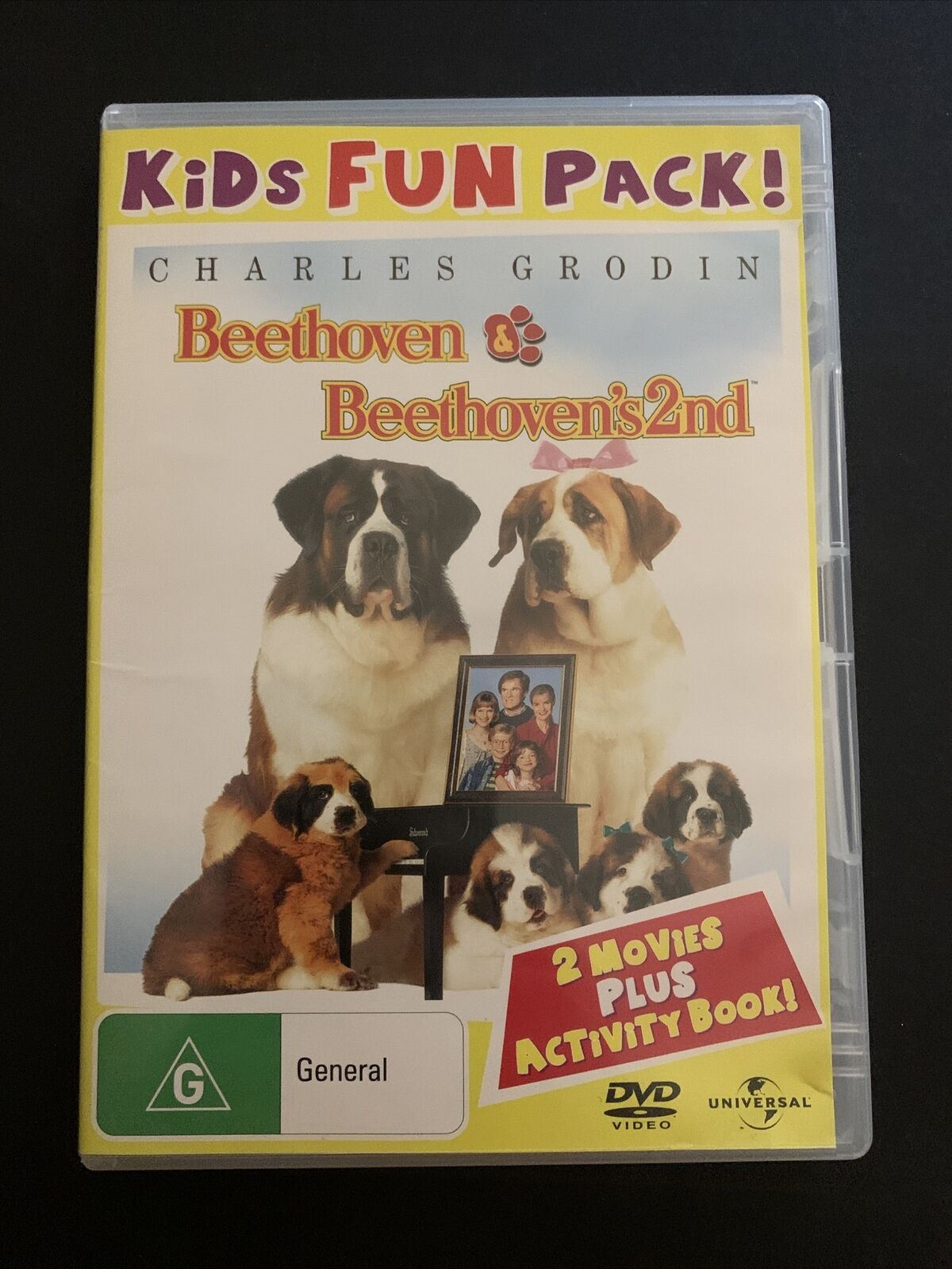 Beethoven / Beethoven's 2nd (DVD, 1992) Charles Grodin, Bonnie Hunt. Region 4