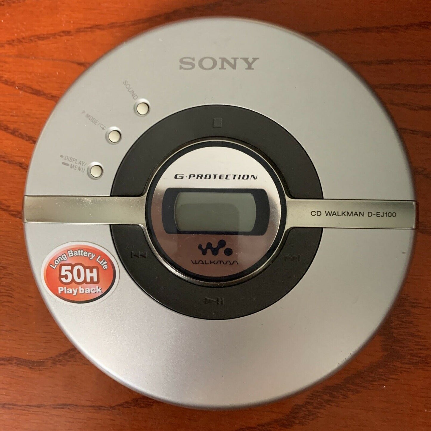 Sony CD Walkman D-EJ100 Portable CD Player