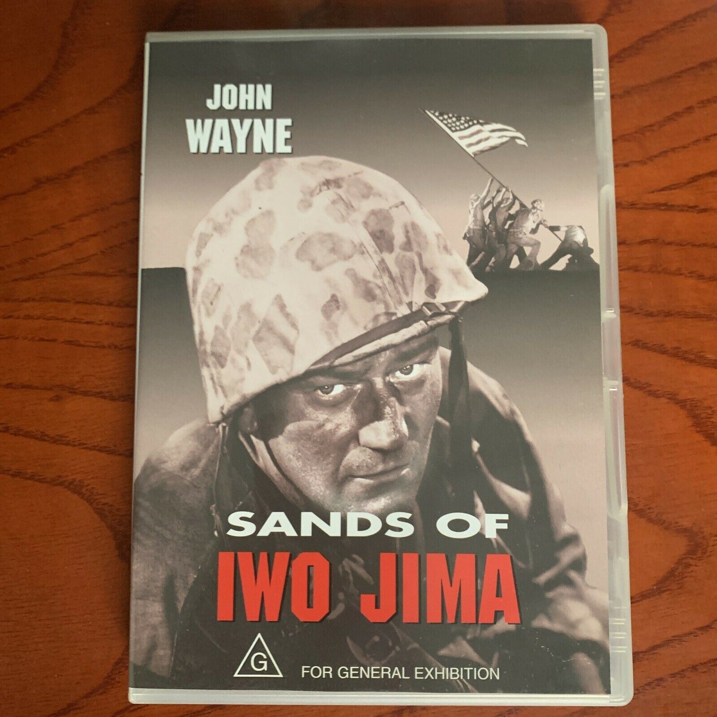 Sands Of Iwo Jima (DVD, 1949) John Wayne, John Agar, Adele Mara. Region 4