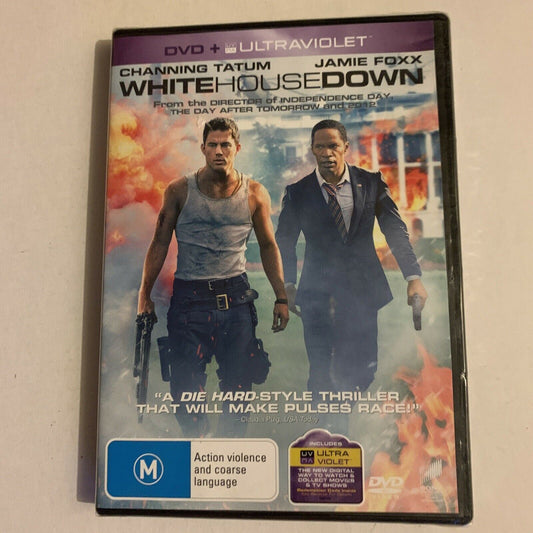 *New Sealed* White House Down (DVD, 2013) Channing Tatum, Jamie Foxx. Region 4&2