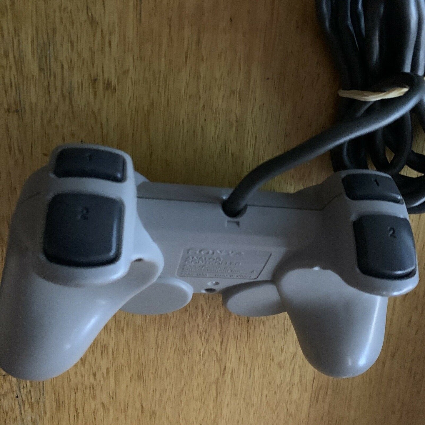 Genuine Sony PlayStation 1 CONTROLLER Grey Analog Dual Shock PS1 SCPH-1200