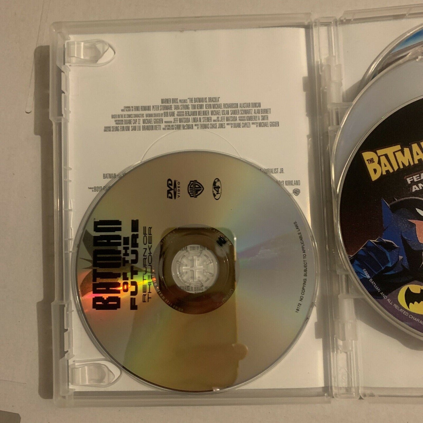 6x DVD - DC Comics Hero Favourites (Justice League, Starcrossed,Batman vs Dracul