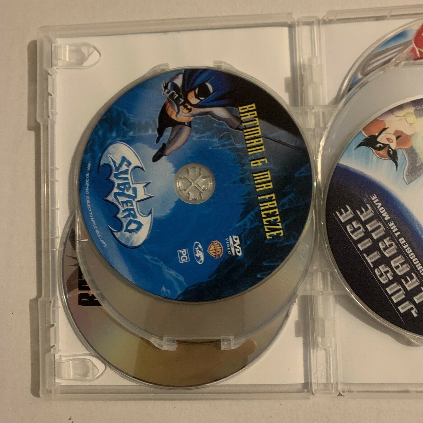 6x DVD - DC Comics Hero Favourites (Justice League, Starcrossed,Batman vs Dracul