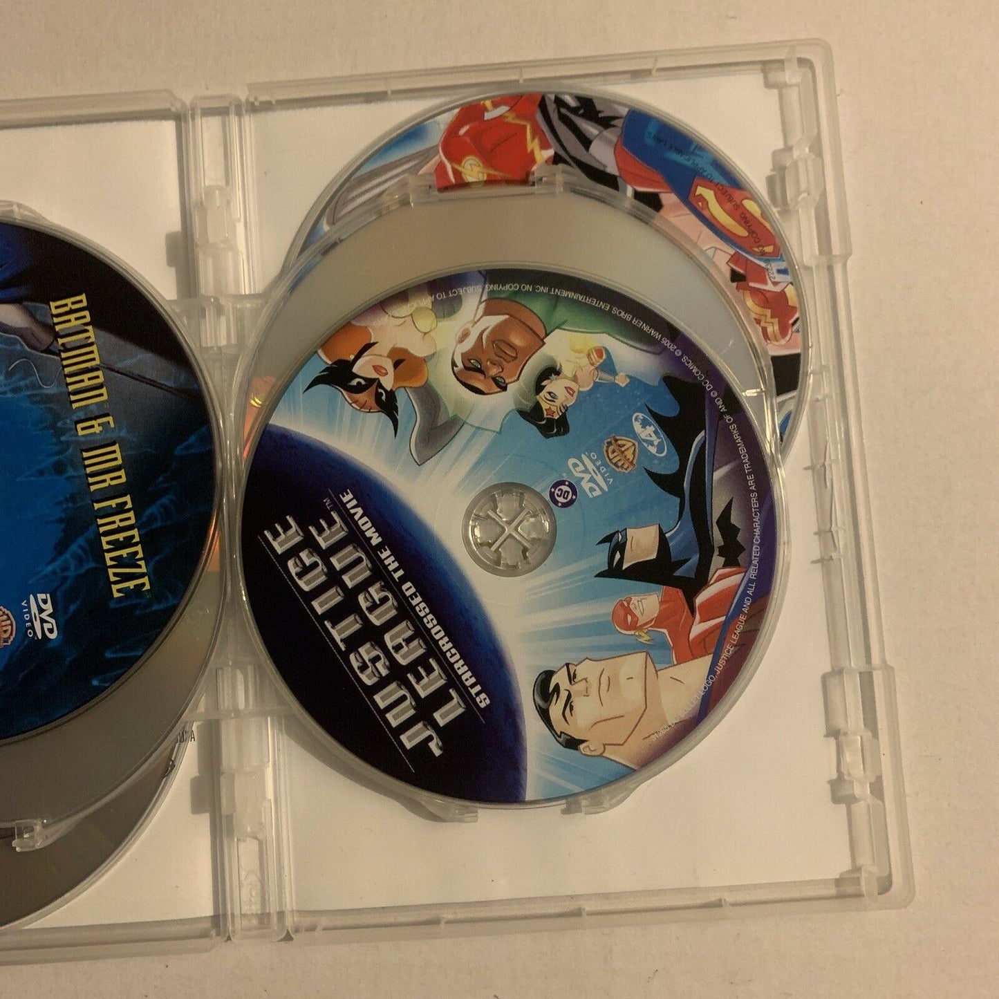 6x DVD - DC Comics Hero Favourites (Justice League, Starcrossed,Batman vs Dracul