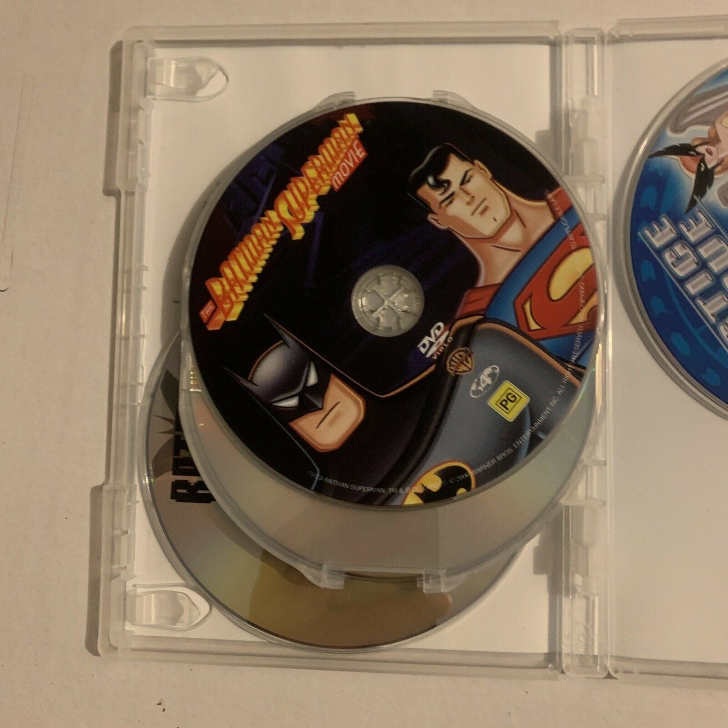 6x DVD - DC Comics Hero Favourites (Justice League, Starcrossed,Batman vs Dracul