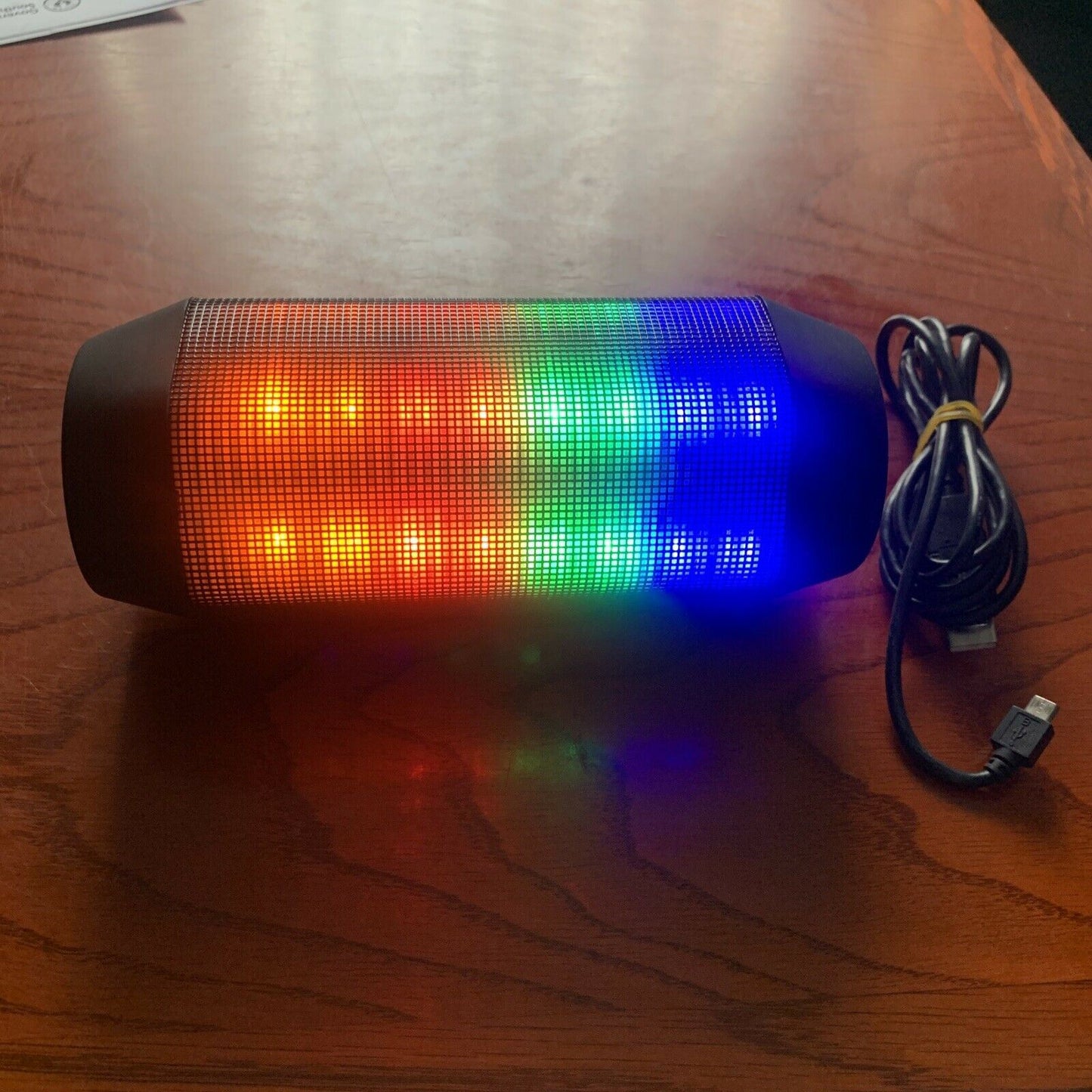 Anko Bluetooth Portable Speaker with LED Lights