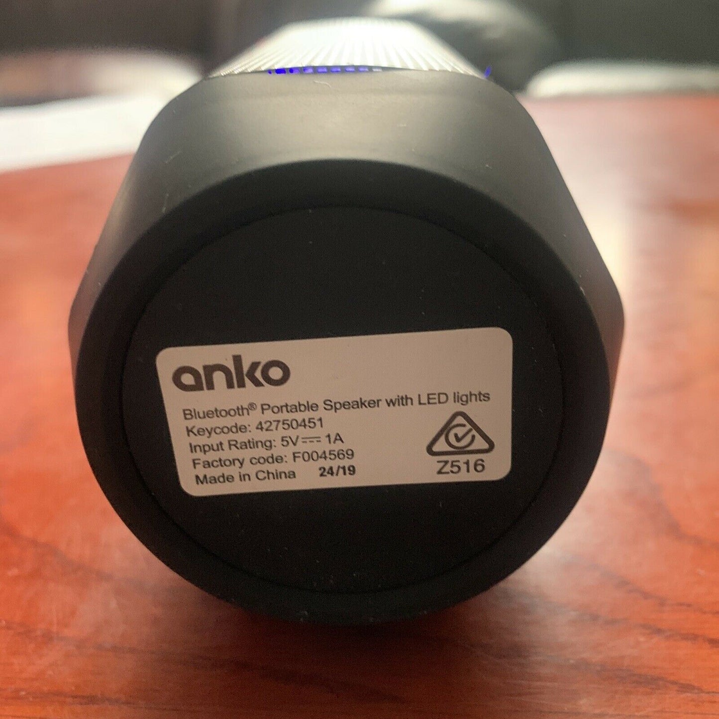 Anko Bluetooth Portable Speaker with LED Lights