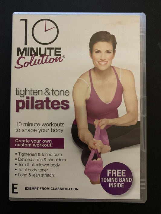 10 Minute Solution - Tighten & Tone Pilates (DVD) Region 4