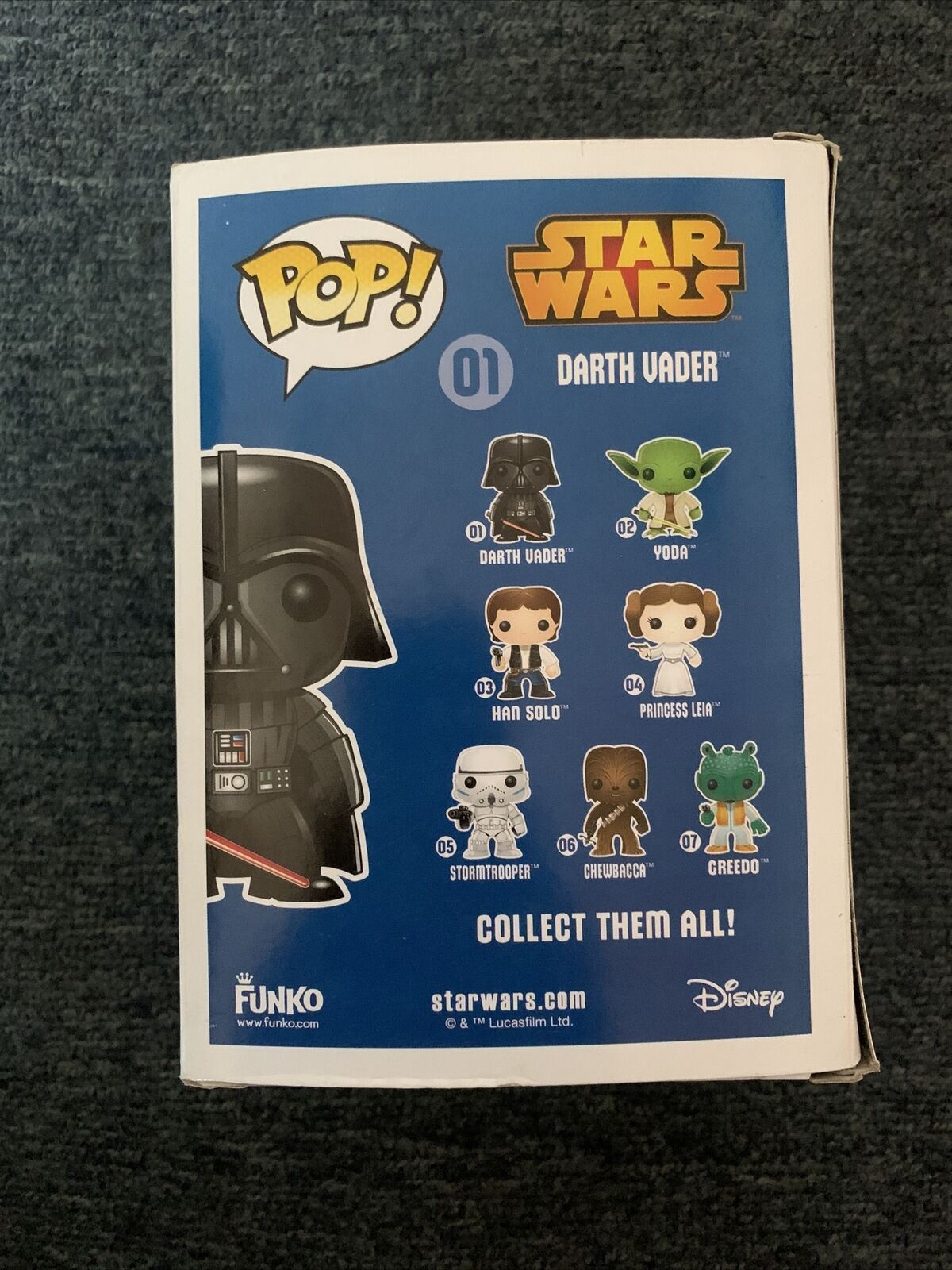 Star Wars - Darth Vader #01 Chrome US Exclusive Pop! Vinyl - FUNKO