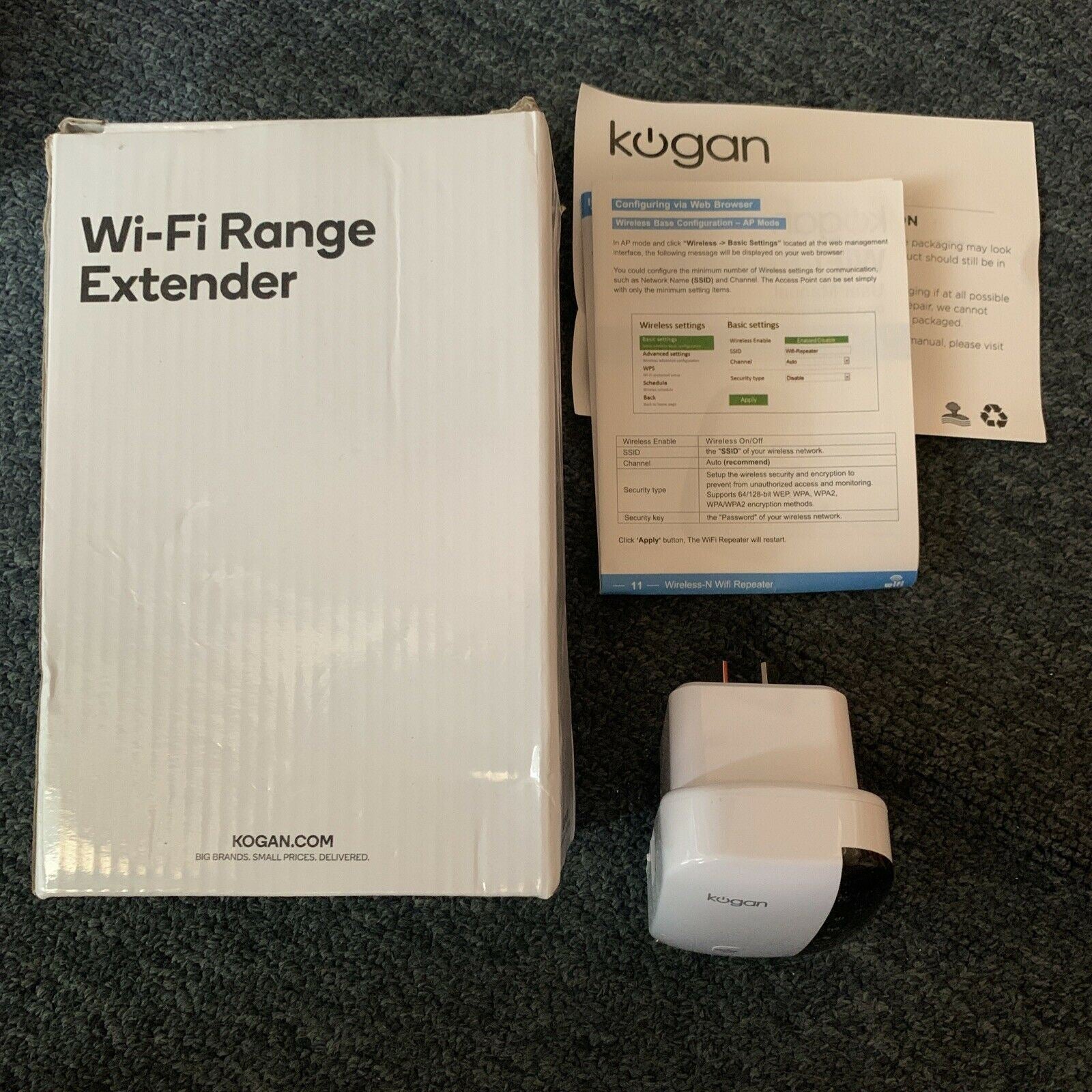 Kogan Universal Wi-Fi Range Extender - Wireless Repeater Signal Boost ...