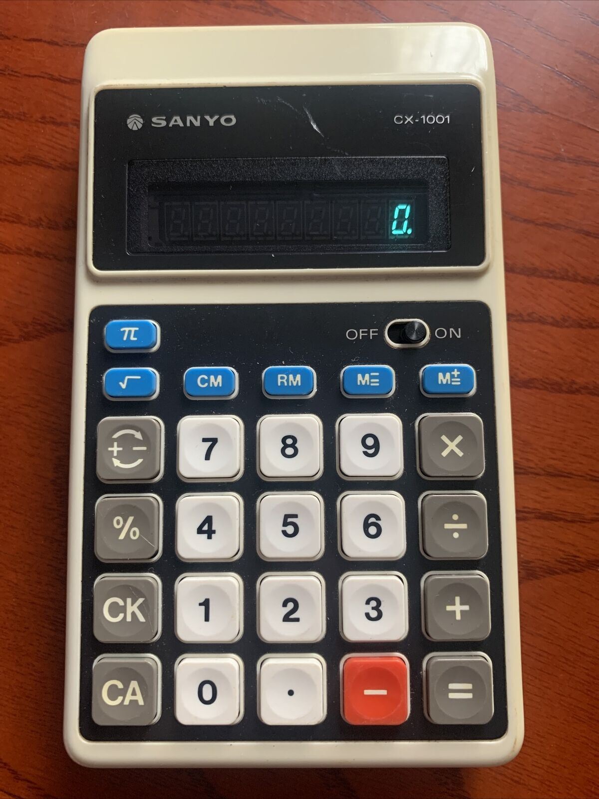 Vintage Sanyo CX-1001 Calculator 1970's