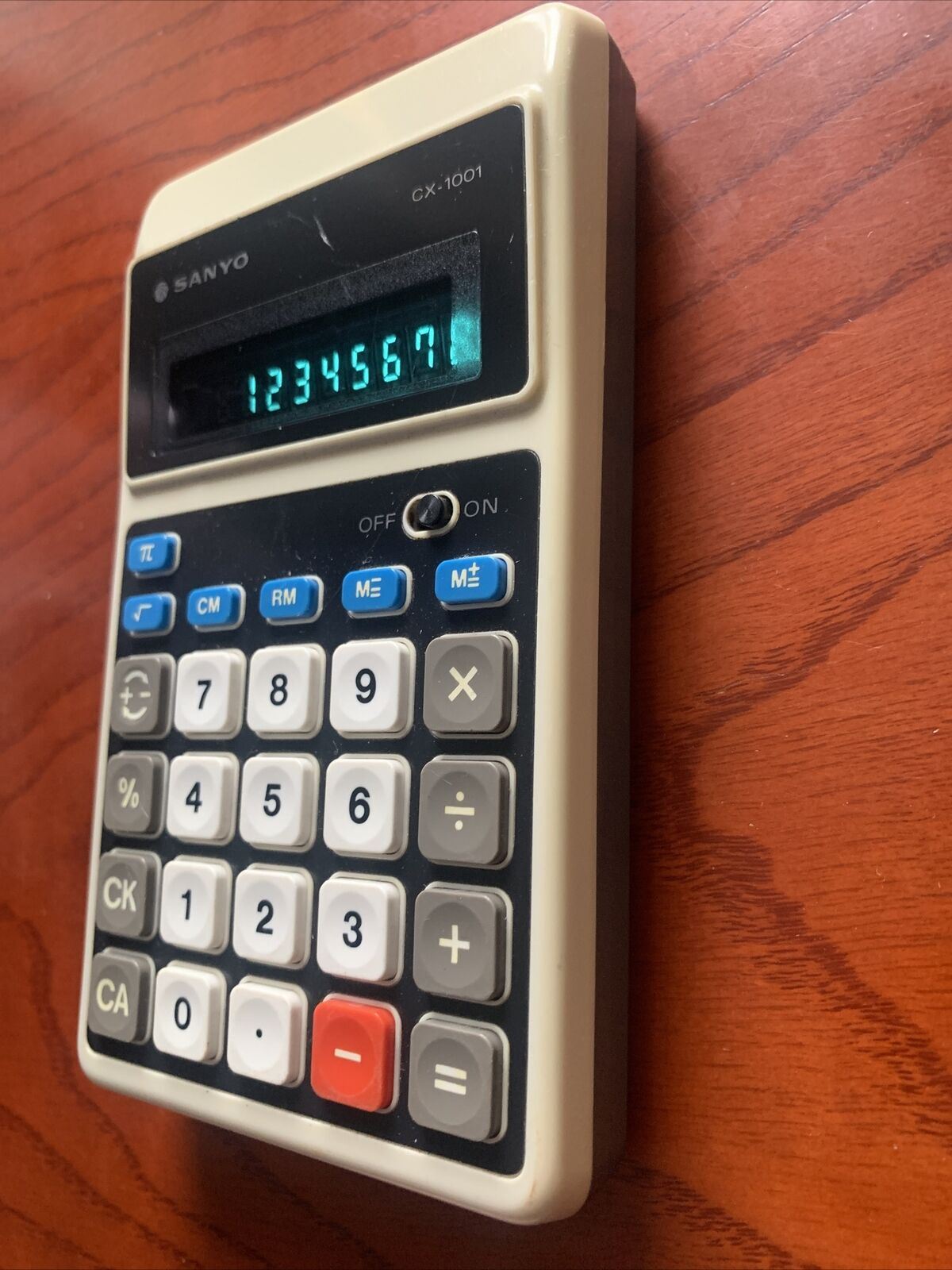 Vintage Sanyo CX-1001 Calculator 1970's