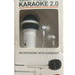 "Smartphone" Karaoke 2.0 Microphone and  Earbuds.