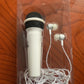 "Smartphone" Karaoke 2.0 Microphone and  Earbuds.