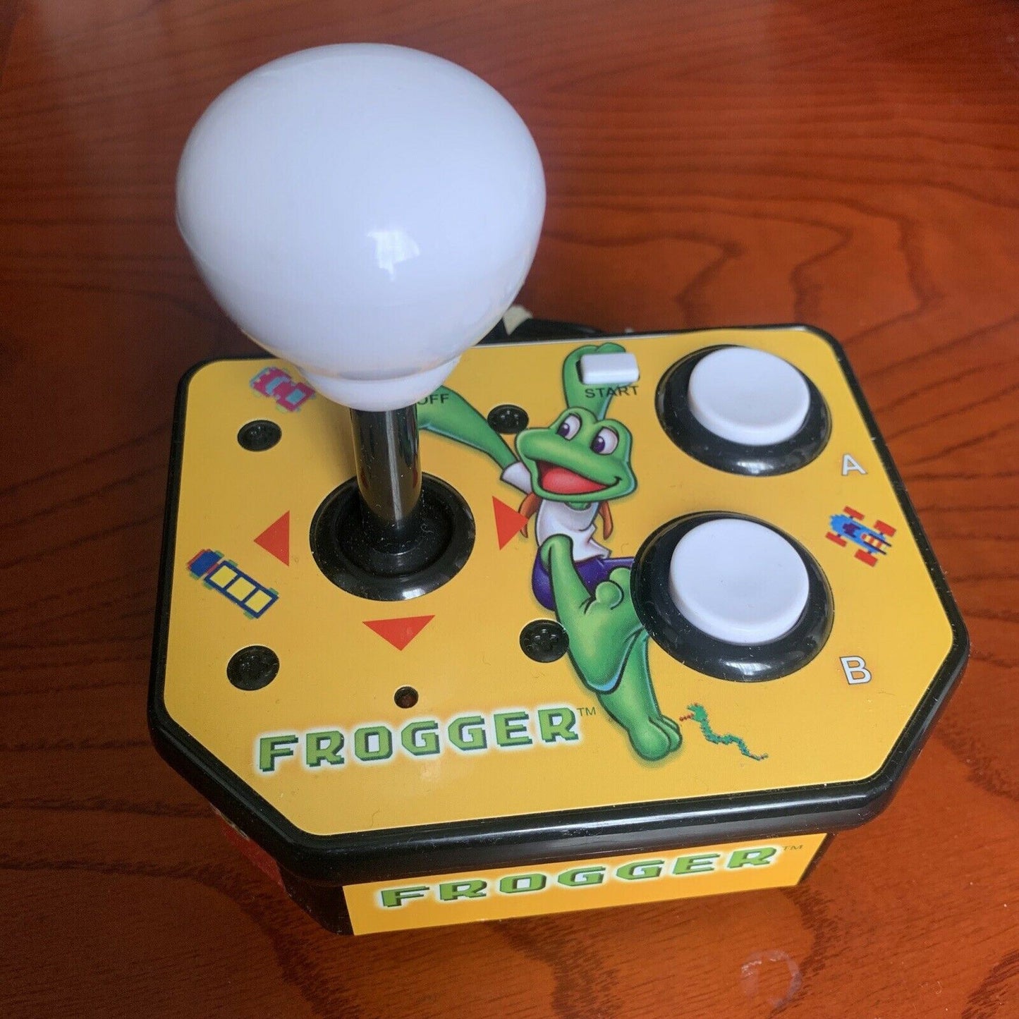 Frogger Plug And Play TV Game Handheld - Konami Joystick Retro Game