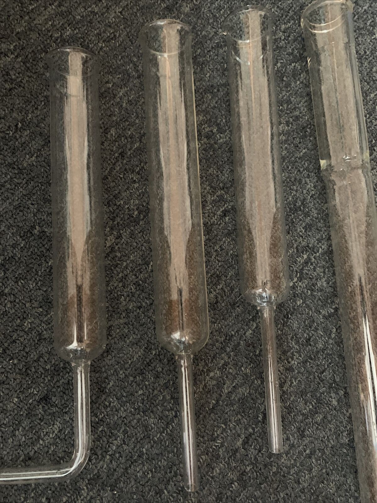 2x Glass Column, U-Shaped Drying Column, Chromomatic Columns,  5x Stoppers