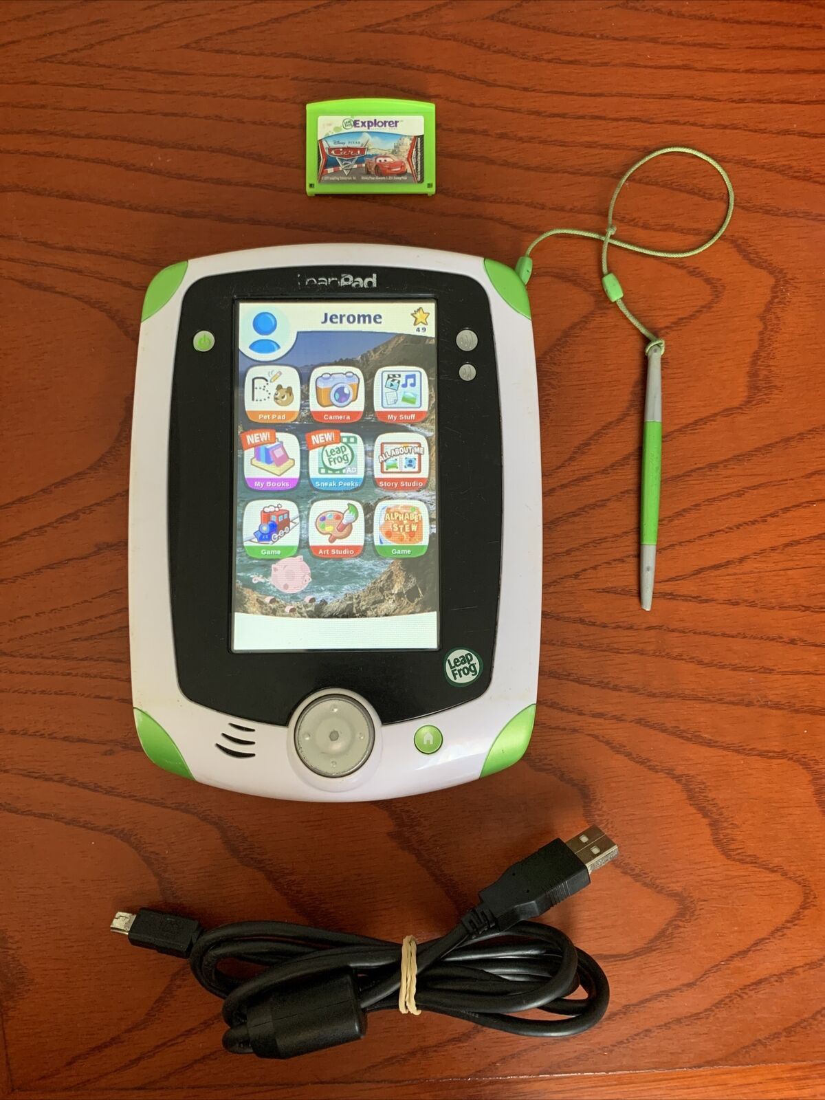 LeapFrog LeapPad Explorer Learning Tablet and 1 Game with stylus