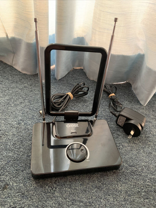 Crest SGA05328 Digital Indoor TV Antenna Power Amplified