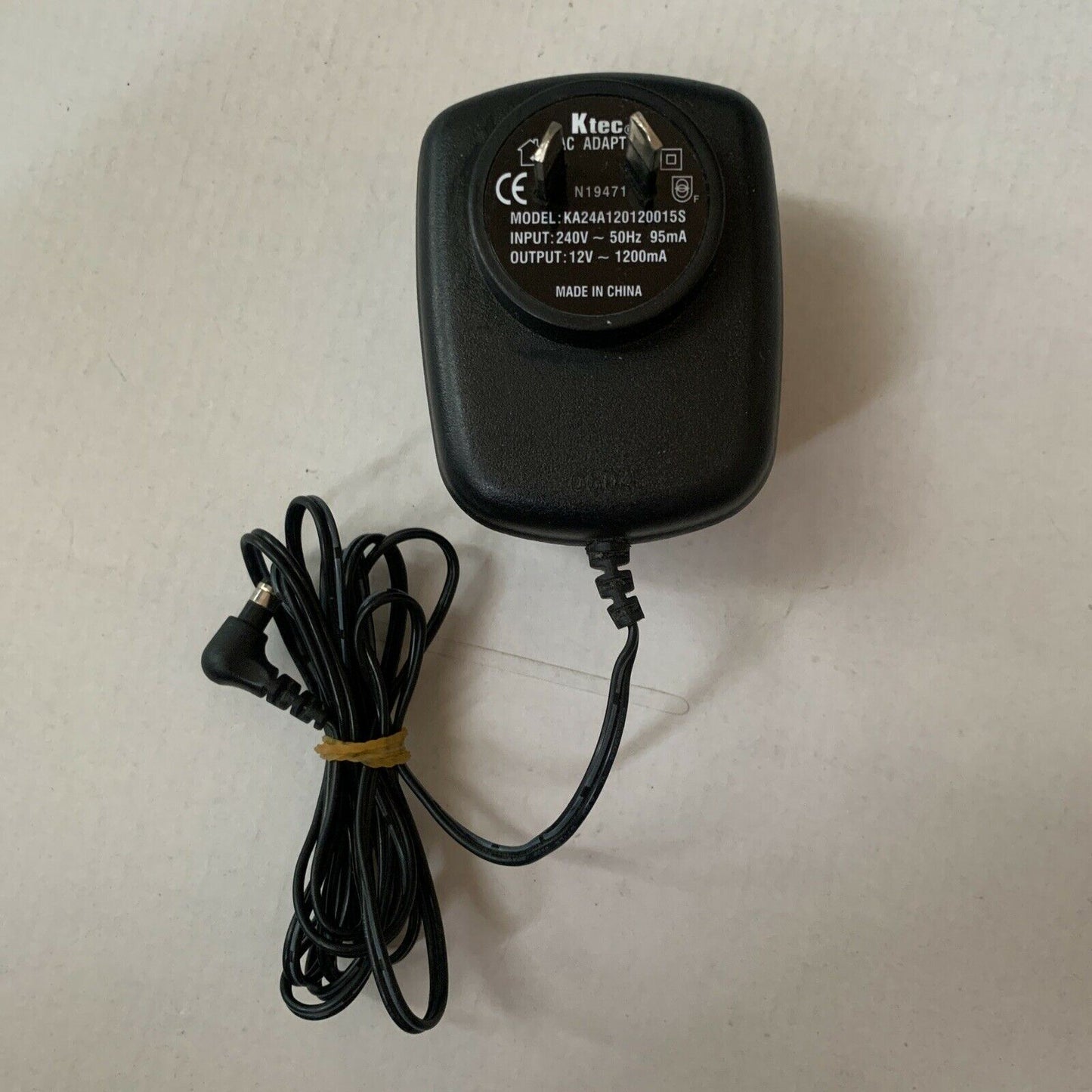 Ktec KA24A120120015S AC Adapter 12v 1200mA Power Supply