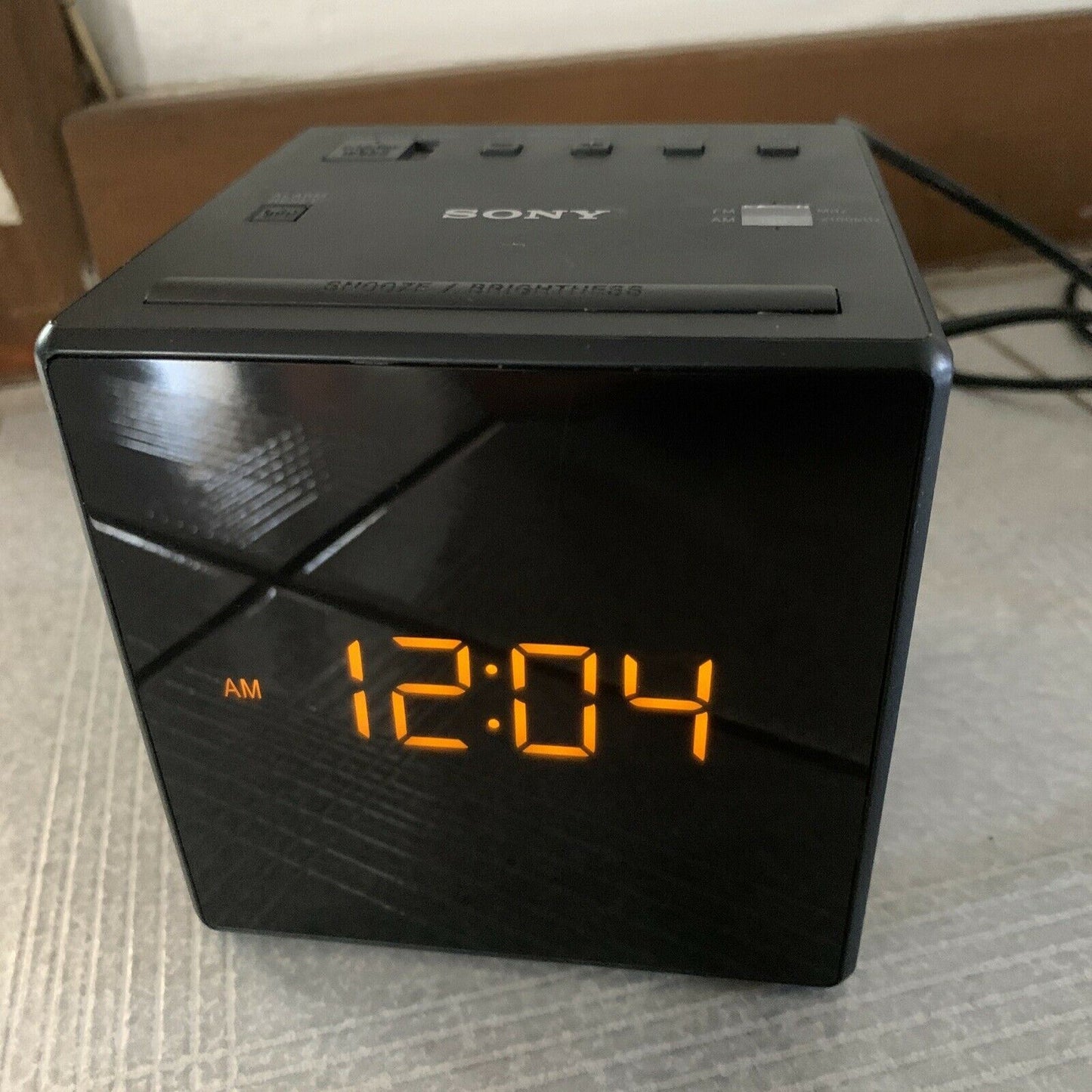 Sony ICF-C1 Dual Alarm Clock AM/FM Radio - Black