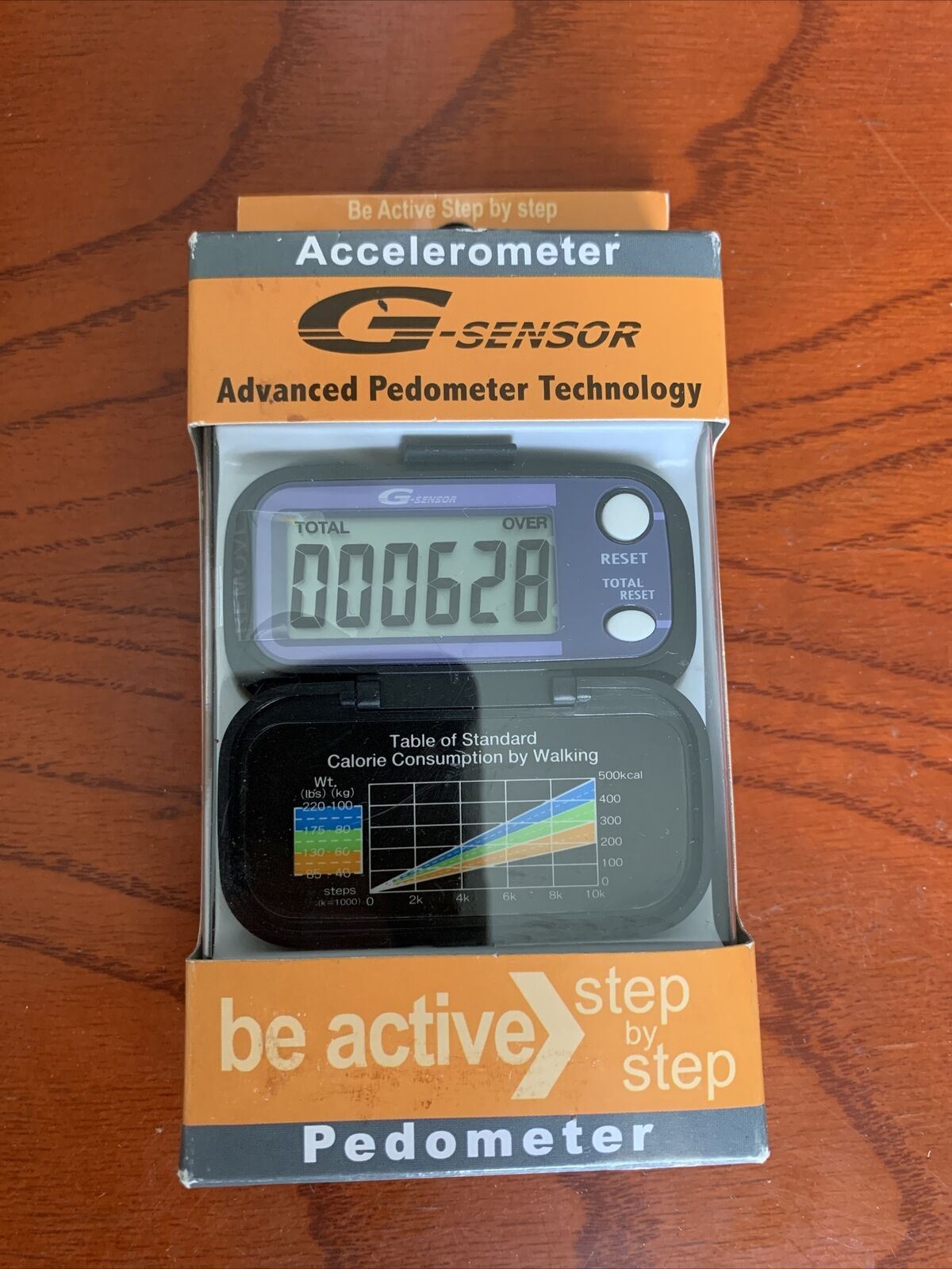 G-Sensor Accelerometer Pedometer – Retro Unit