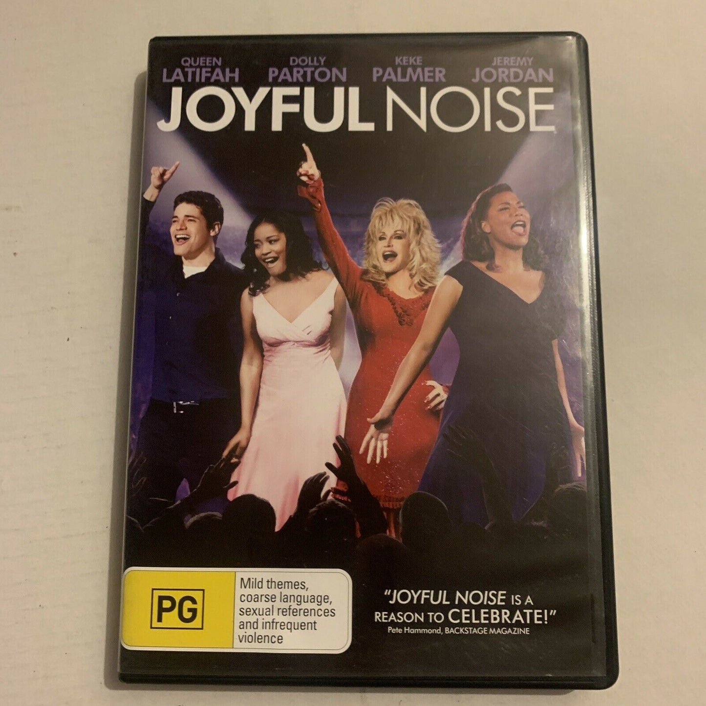 Joyful Noise (DVD, 2012) Queen Latifah, Dolly Parton. Region 4&2