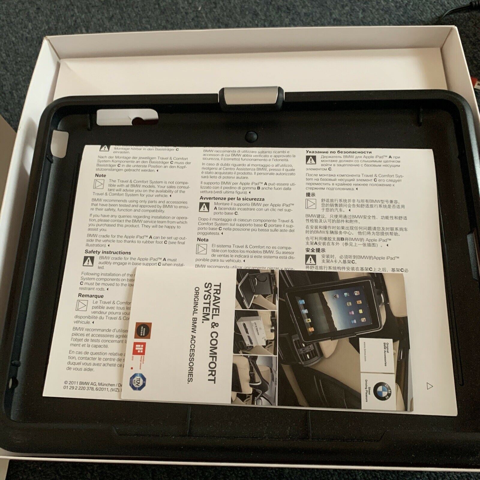 Mercedes-Benz Supporto Tablet Apple iPad 2/3/4 Poggiatesta