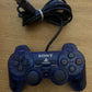 Official Sony PlayStation 2 Analog Controller - Transparent Blue SCPH-10010 RARE