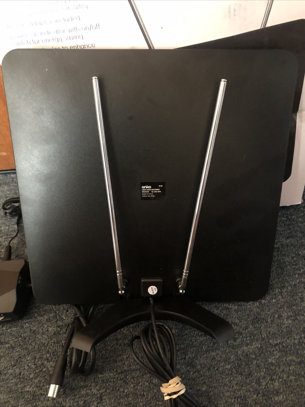 Anko High Gain Antenna for HDTV, Digital Radio