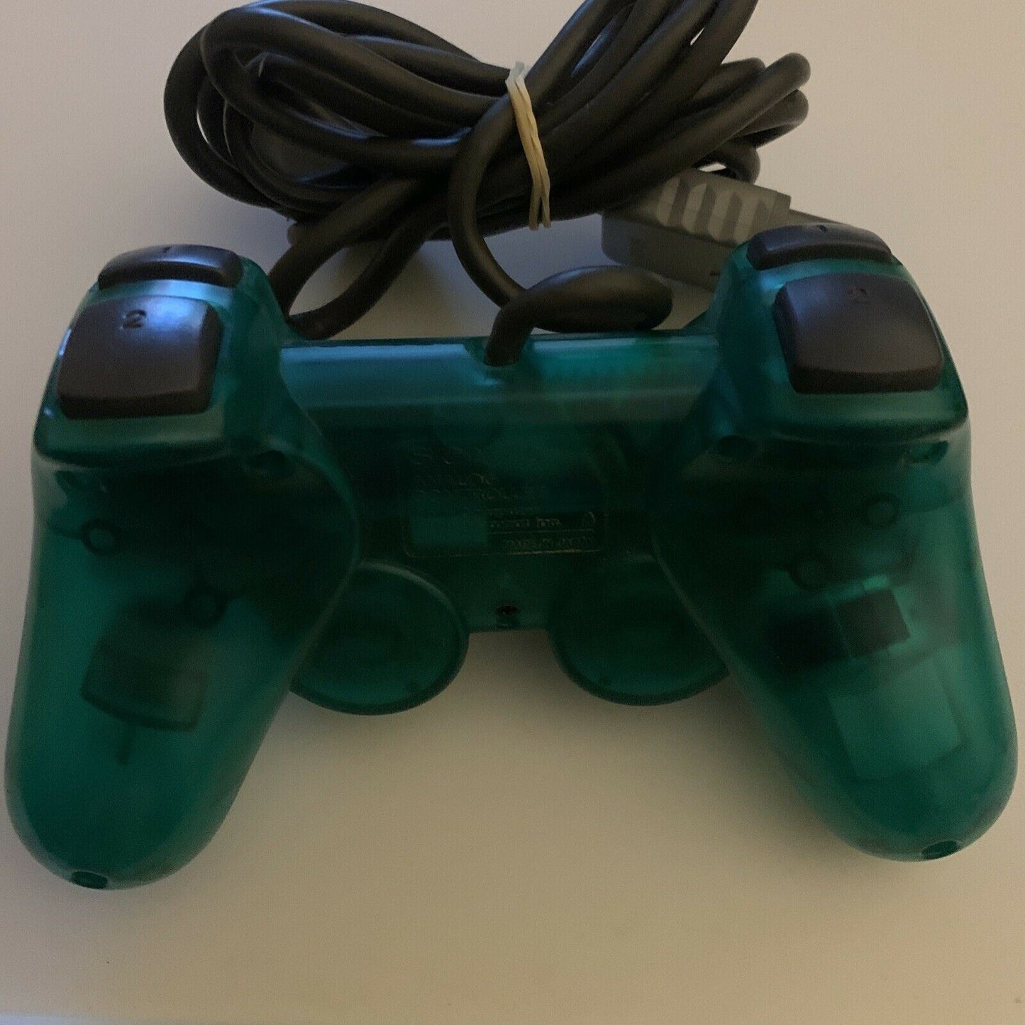 Official Genuine SONY Analog Dualshock Controller SCPH-1200 Transparent Green