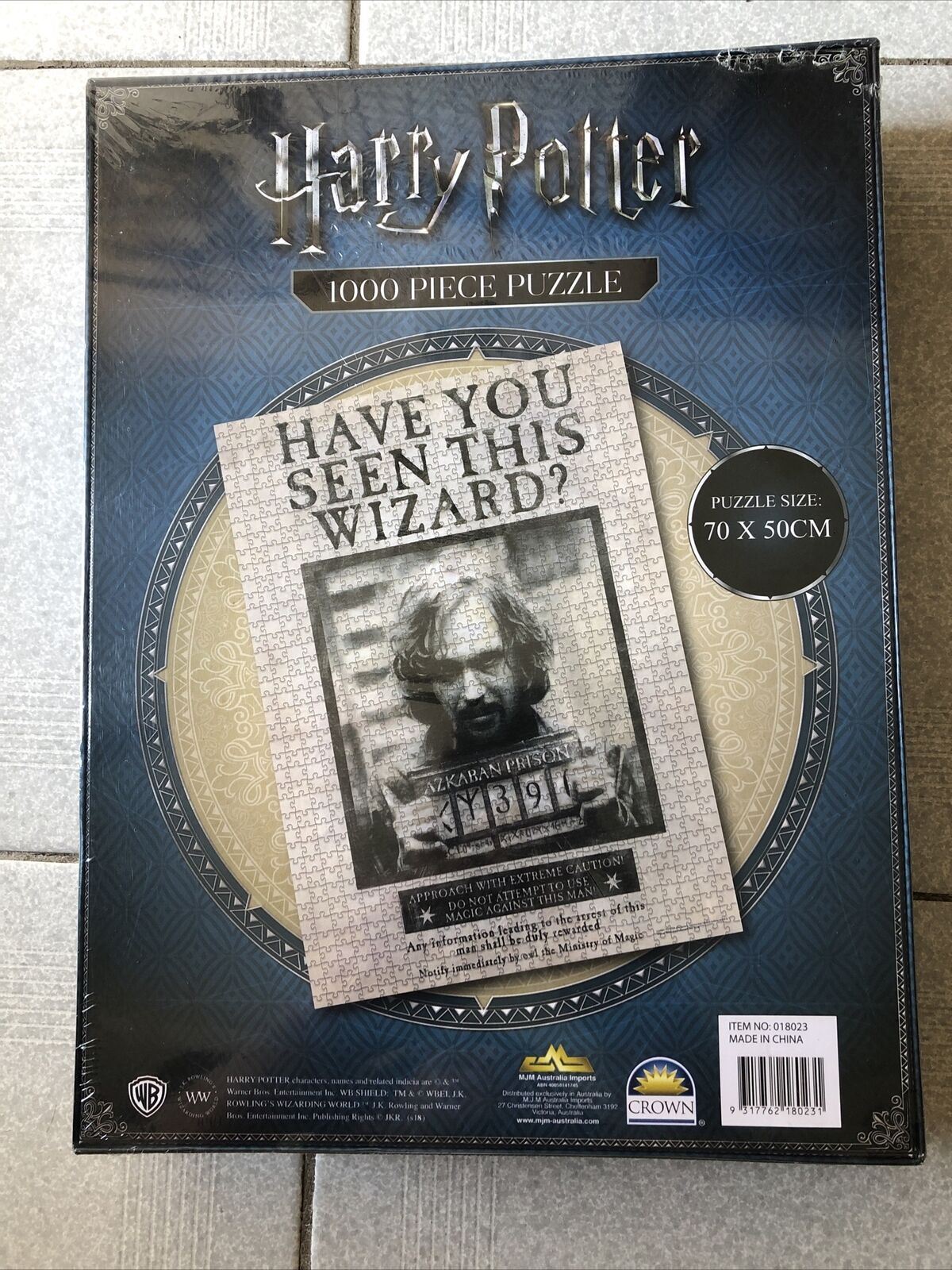 *New Sealed* Harry Potter 1000 Piece Puzzle: Have You Seen This Wizard?