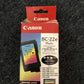 Canon BC-22E Cartridge to suit BJC-4200 series/4300/4550/4650  4 colours