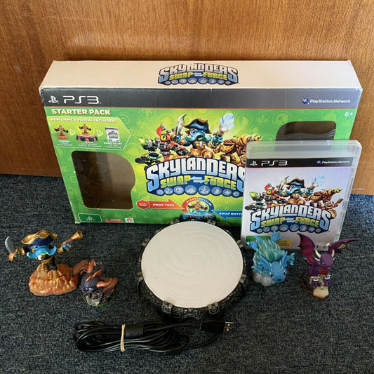 Skylanders Swap Force Starter Pack + 4 Figurines for Playstation 3 PS3