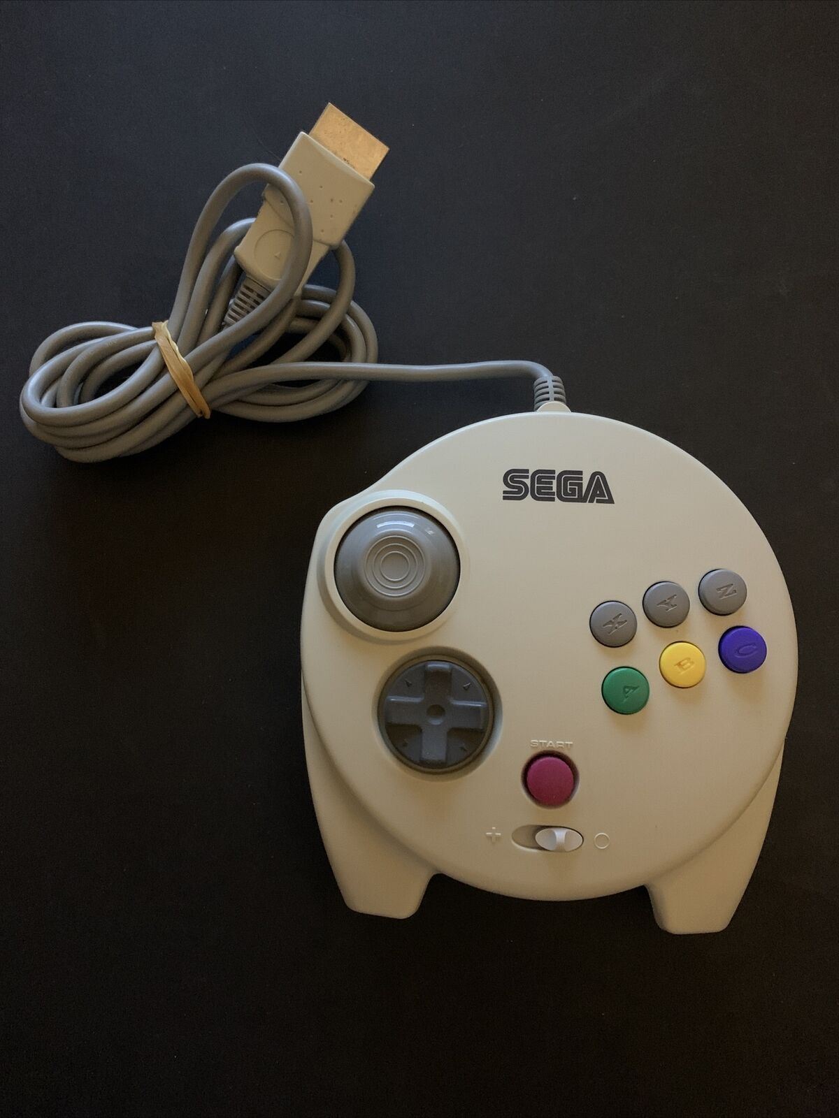 Official Sega Saturn 3D Control Pad HSS-0137 - White *Rare!*