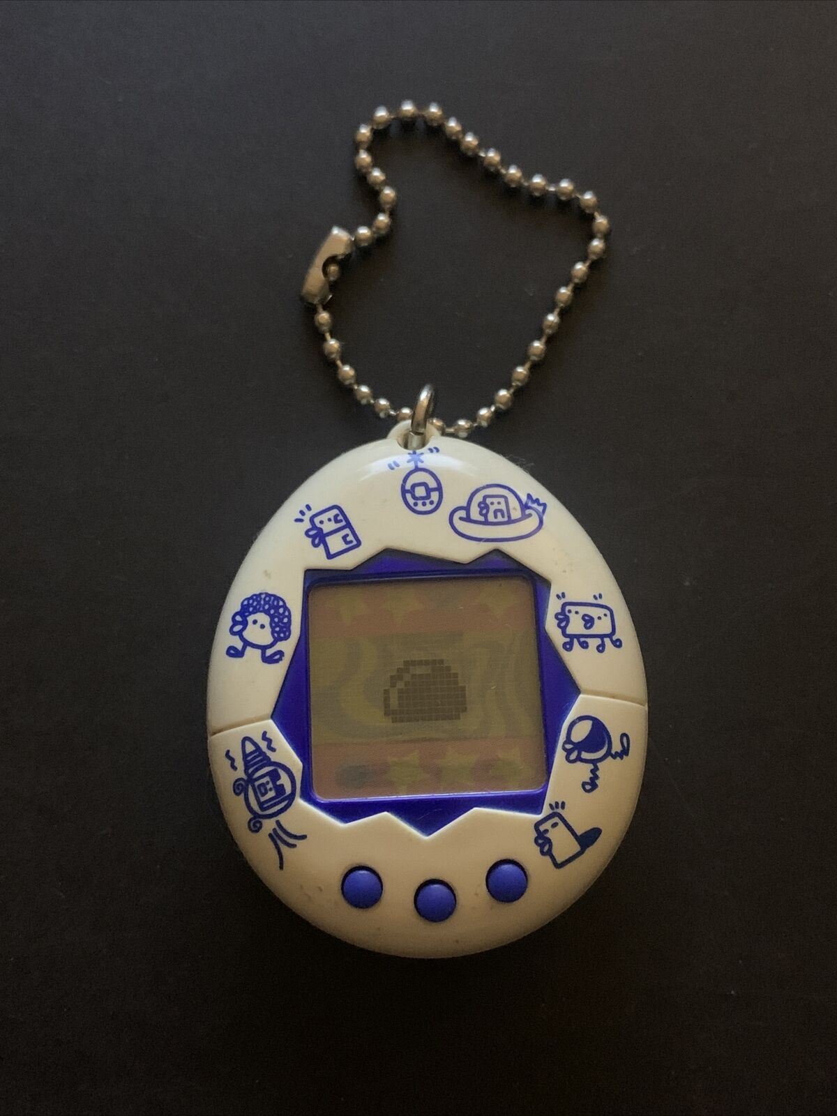 Bandai Original Tamagotchi White - New Species Discovered 1996