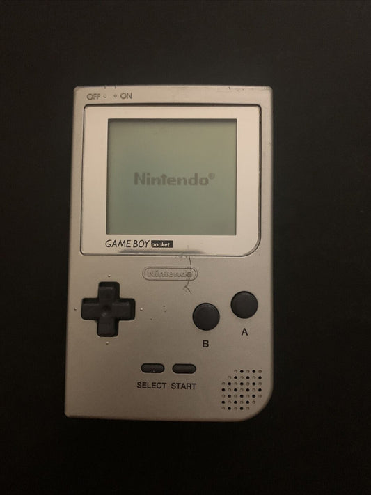 Nintendo Game Boy Pocket Silver Handheld System