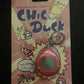 *New* Chic Duck Tamagotchi Red - Virtual Pet - Grow your cute duck from an egg!