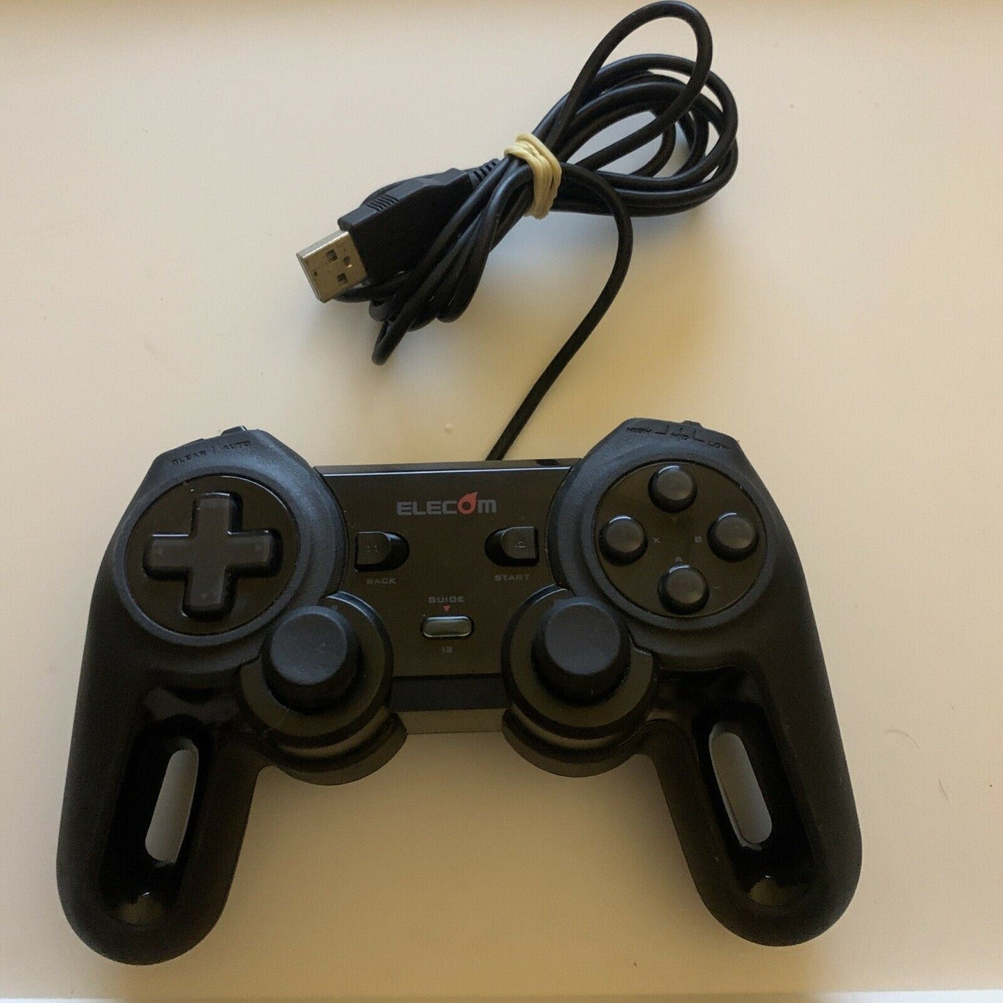 Elecom PC Windows USB Wired Gaming Controller w Rapid Fire + Vibration JC-U4013S