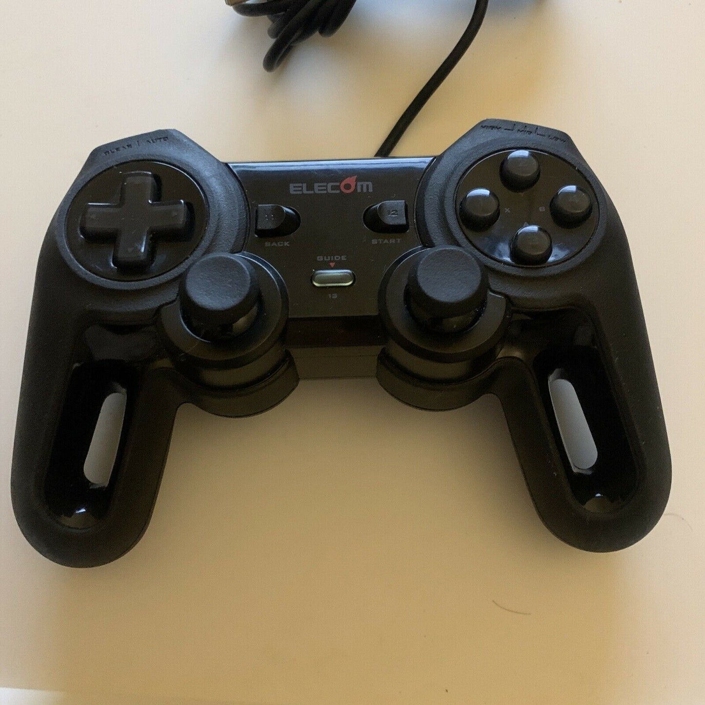 Elecom PC Windows USB Wired Gaming Controller w Rapid Fire + Vibration JC-U4013S