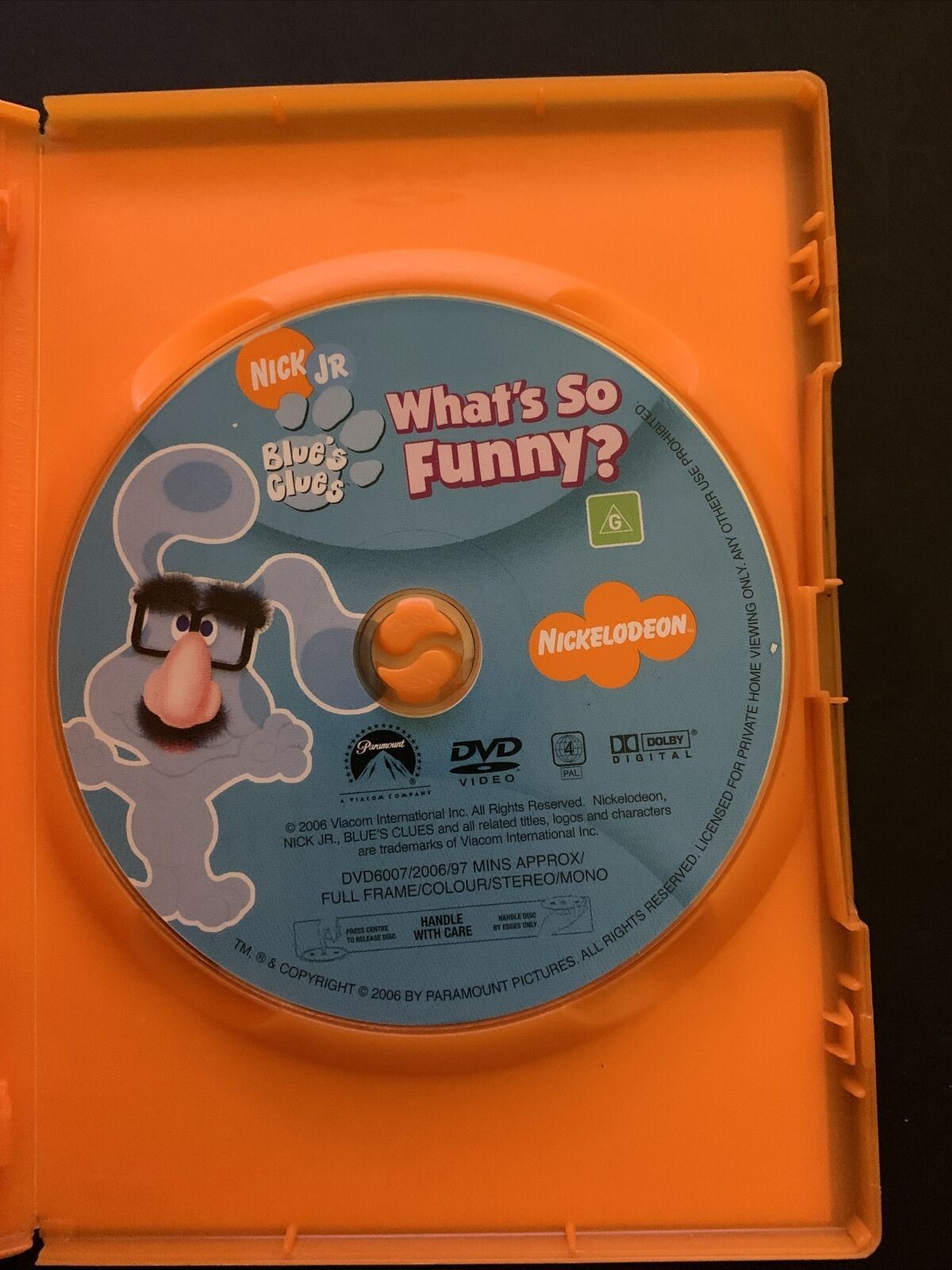 Blue's Clues - What's So Funny? (DVD, 2006) Region 4&2