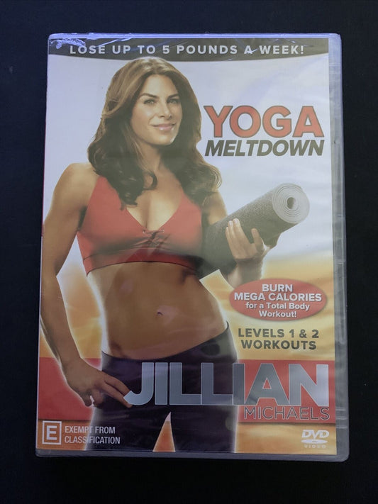 *New Sealed* Jillian Michaels - Yoga Meltdown (DVD)