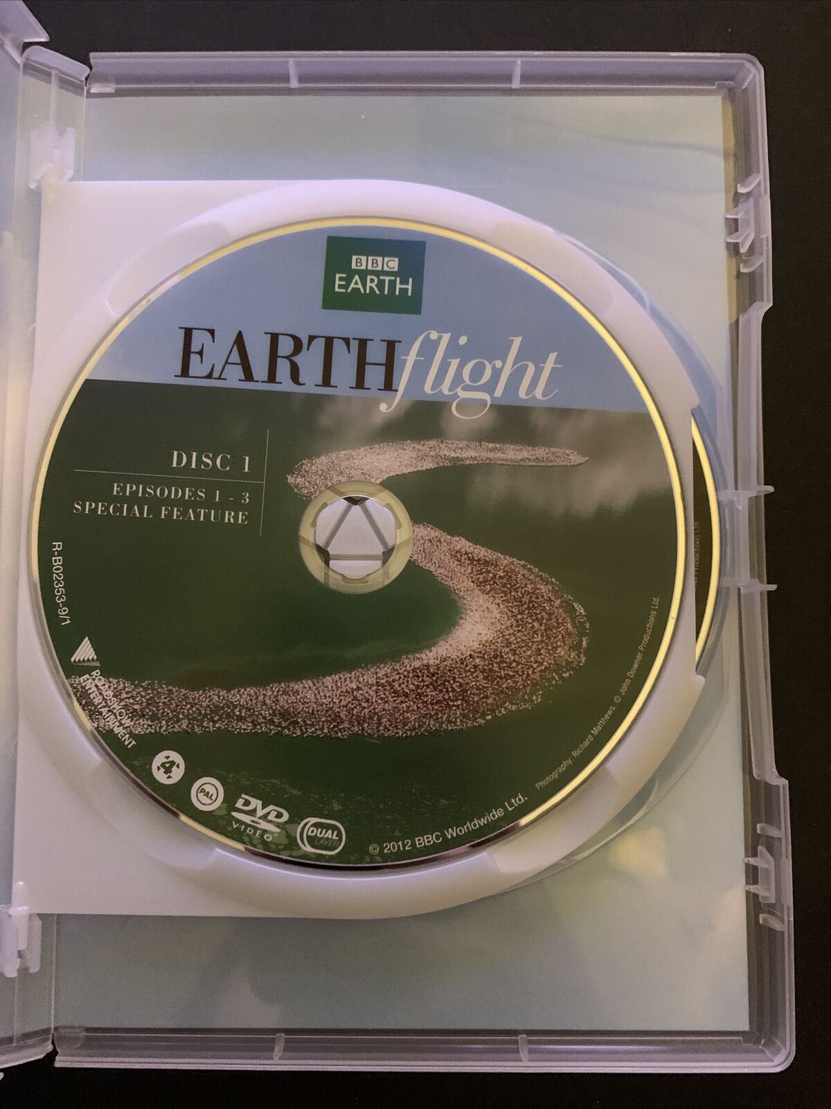 Earthflight (DVD, 2012) David Tennant BBC Nature Documentary. Region 4