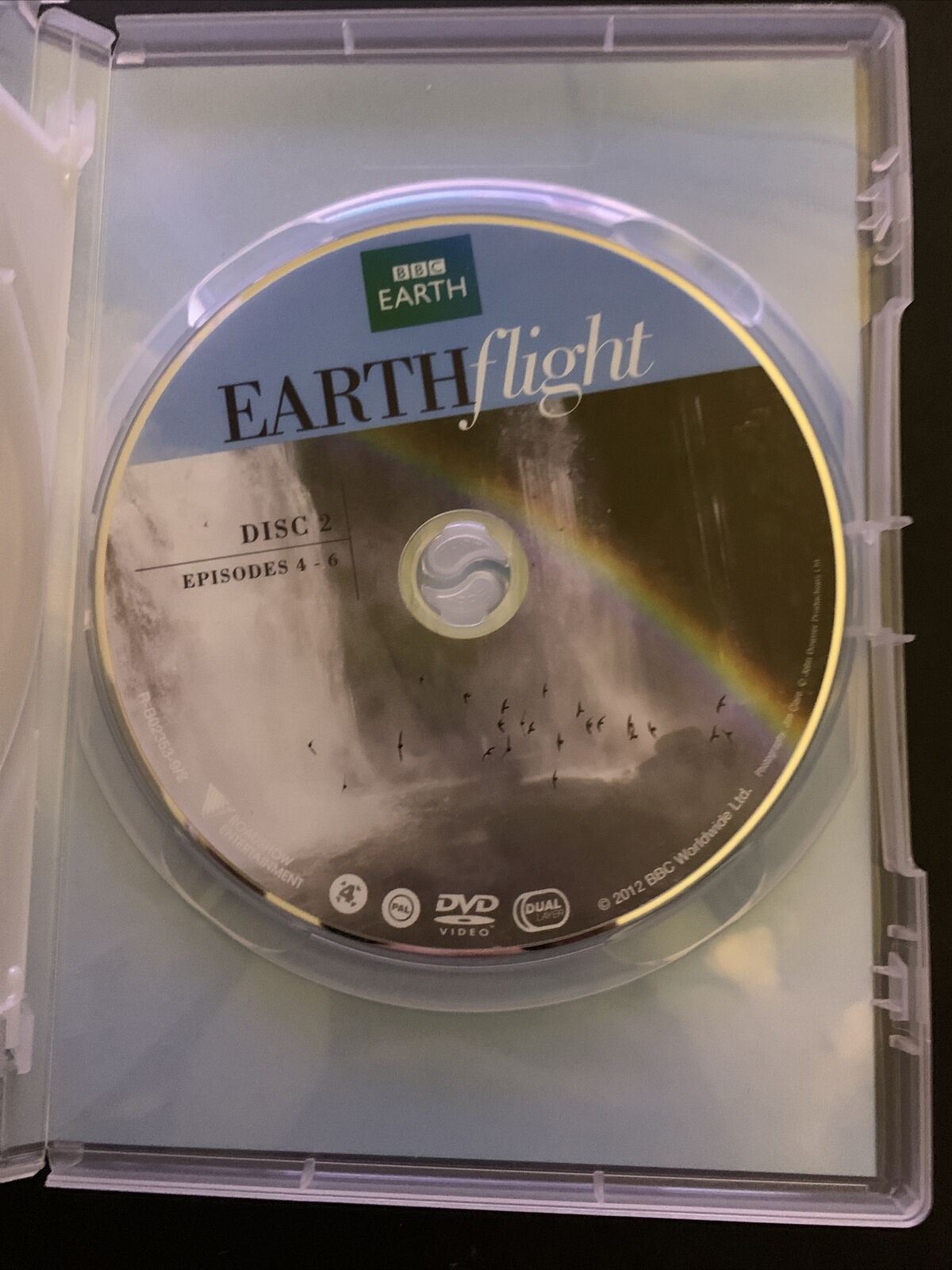 Earthflight (DVD, 2012) David Tennant BBC Nature Documentary. Region 4