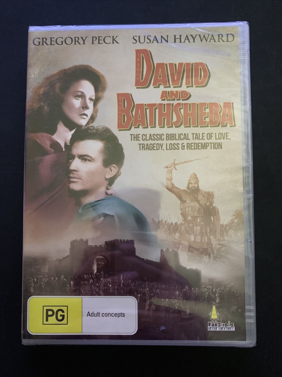 *New Sealed* David And Bathsheba (DVD, 1951) Region 4