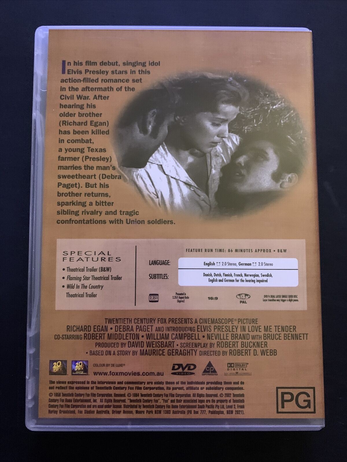 Elvis Presley Collection - The King (DVD, 2003, 3-Disc Set) Region 4&2