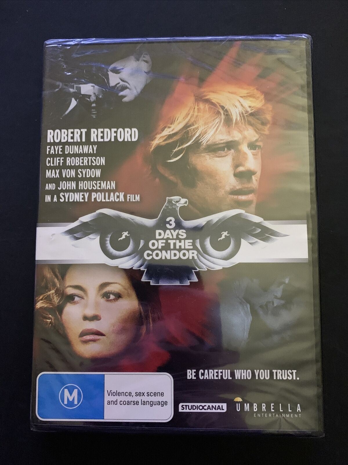 *New Sealed* Three Days Of The Condor (DVD, 1975) Robert Redford  Region 4