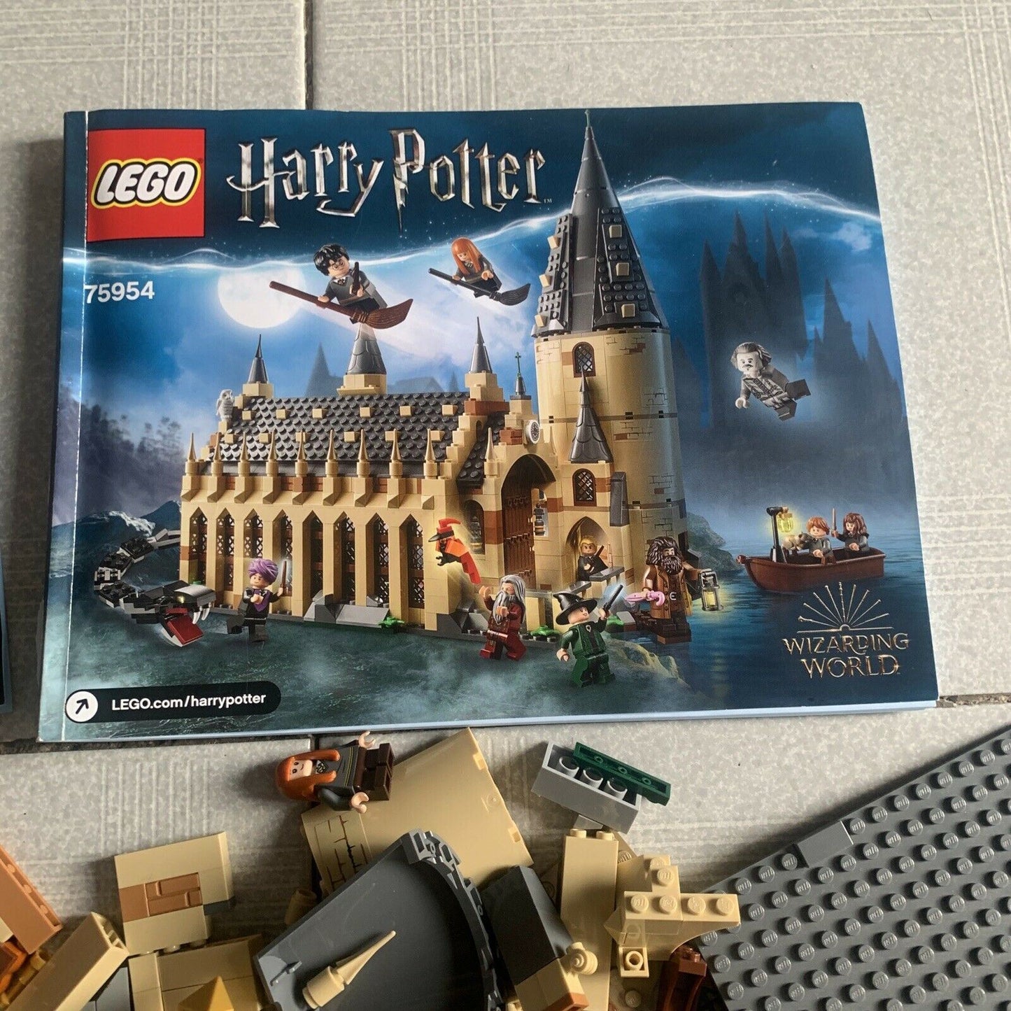 Lego Harry Potter Hogwarts Great Hall (75954) & 75950 *No Box*